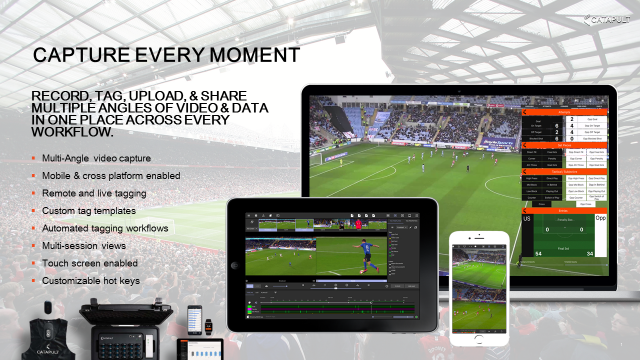 MatchTracker and Focus are used by the England national team for the FIFA World Cup finals.